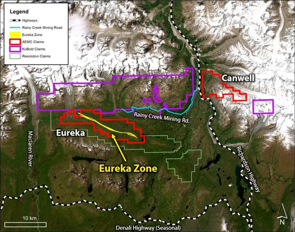 AEMC Breaking News - Sale Of Exploration Data To Kobold Metals, Nikolai Project Area, Alaska